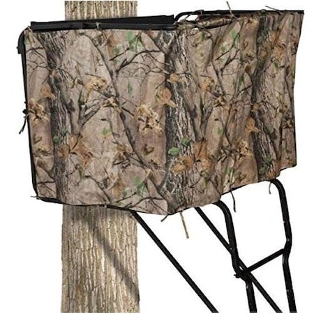 Muddy Deluxe Universal Blind Kit, 32H X 100L, Fits Treestand Shooting Rail Or Use As Ground Blind MUD-CA100